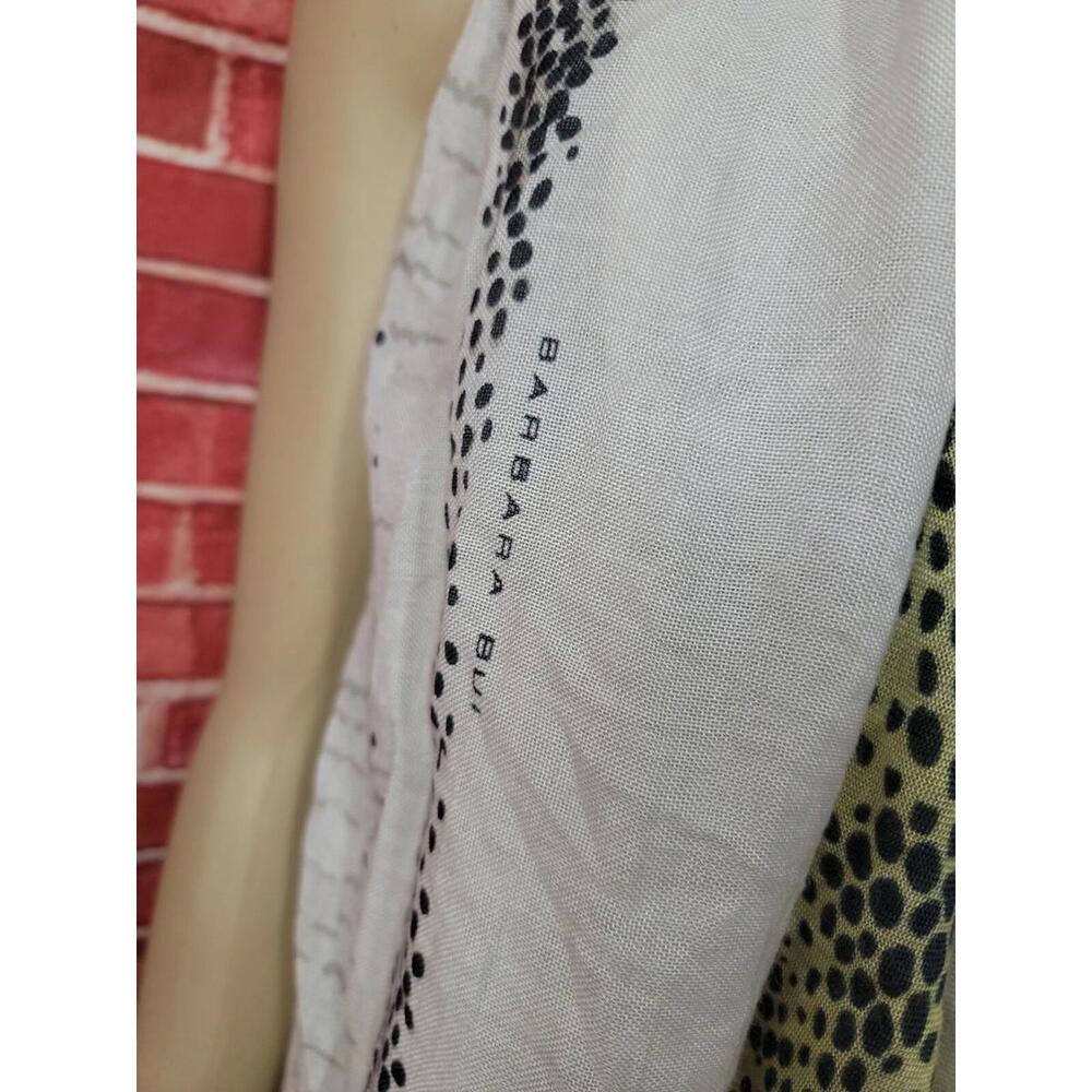 BARBARA BUI ~ Python Print Wrap Scarf Yellow/gray… - image 6